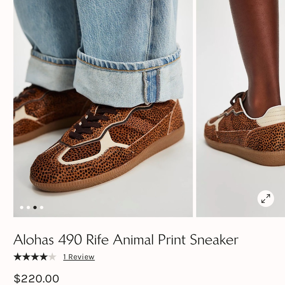Alohas 490 Rife Animal Print Sneakers